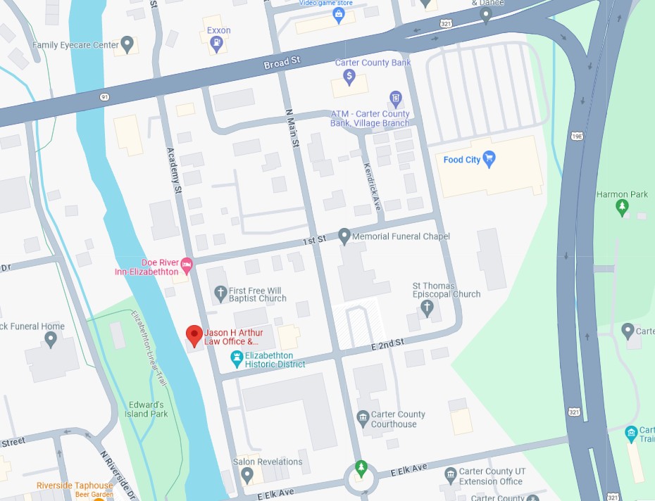 Map of office location